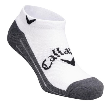 TimeForGolf - Callaway pánské golfové ponožky SPORT OPTI- DRI LOW II Eu40-43 bílo šedé 1 pár