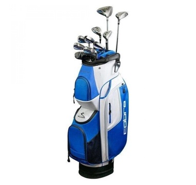 Time For Golf - vše pro golf - Cobra set komplet FLY-XL D,5F,5H,6-PW,SW,Putter,Cart Bag steel regular RH