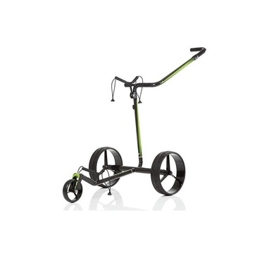 Time For Golf - vše pro golf - JuCad vozík elektrický Carbon Travel 2.0 černo zelený