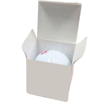 TimeForGolf - Papírová krabička na 1 golfový míček