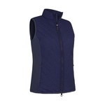 Time For Golf - Callaway W vesta Lightweight Chevron Quilted tmavě modrá L