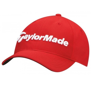 TimeForGolf - TaylorMade Jr kšiltovka Radar - červená