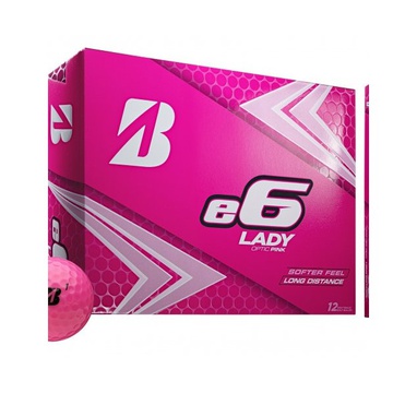 TimeForGolf - Golfové míče Bridgestone e6 Lady Pink