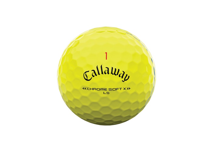TimeForGolf - Callaway balls Chrome Soft TRIPLE TRACK X LS 22 4-plášťové 12ks žluté
