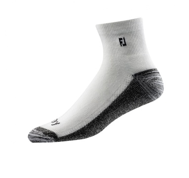 TimeForGolf - FootJoy ponožky ProDry Quarter bílo šedé
