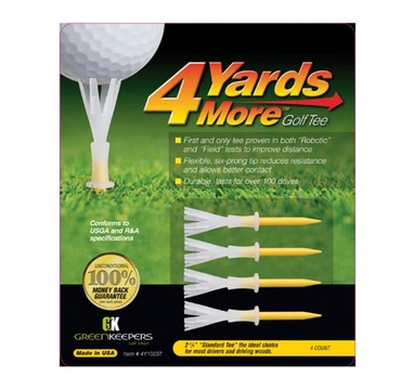 TimeForGolf - THE GOLFERS CLUB COLLECTION Set 4 Golf Týcka 4Yds More Žluté