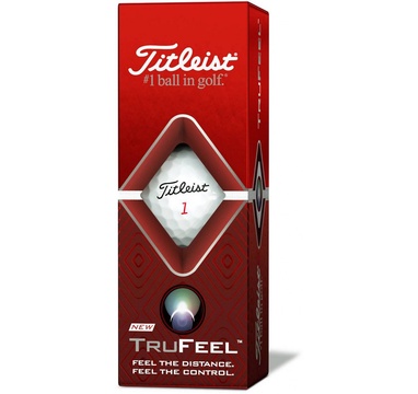 TimeForGolf - Titleist ball TruFeel White (bílé) 3ks 2-plášťový