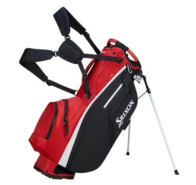 TimeForGolf - Srixon bag stand premium červeno černý