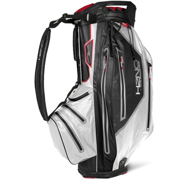 TimeForGolf - Sun Mountain H2NO ELITE Cart Bag BLACK-WHITE-RED