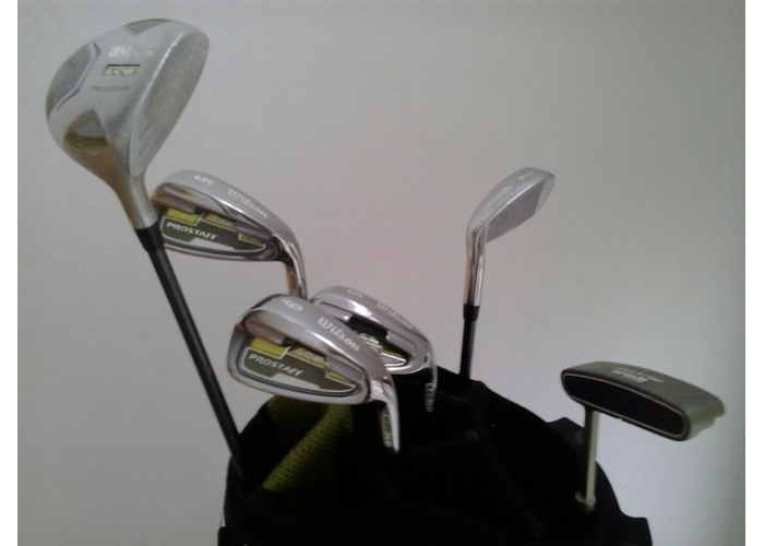 TimeForGolf - Wilson Prostaff LCG dámský půlset, pravý, grafitový