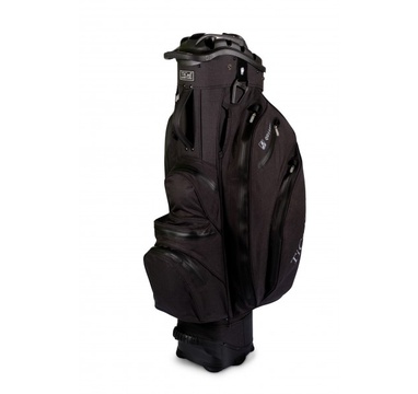 TimeForGolf - TiCad Cart Bag QO 14 Premium Waterproof Black Tex