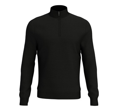 TimeForGolf - Callaway pánský svetr X 1/4 Zip merino černý XL