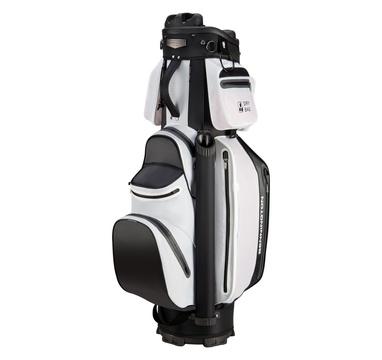 TimeForGolf - Bennington Cart Bag SELECT 360° - Waterproof, White / Black