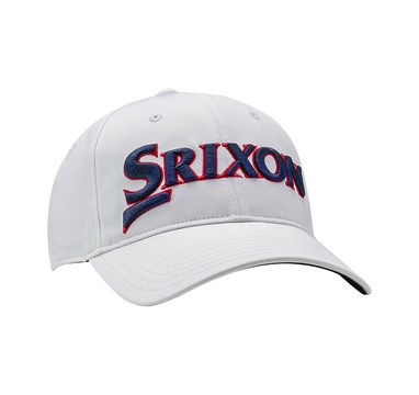 TimeForGolf - Srixon kšiltovka modern bílá červená modrá