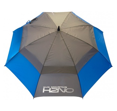 TimeForGolf - Sun Mountain Golfový deštník UV H2NO BLUE/GREY 30SPF