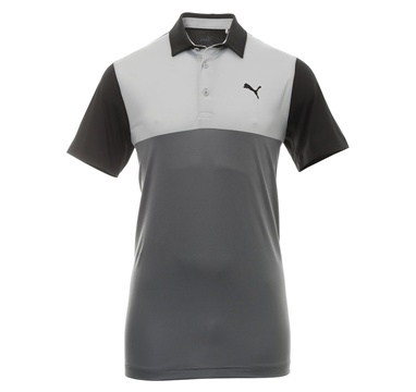 TimeForGolf - Puma pánské polo Color Block šedá černá S