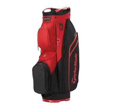 TimeForGolf - TaylorMade cart bag lite 22 STEALTH černo červený