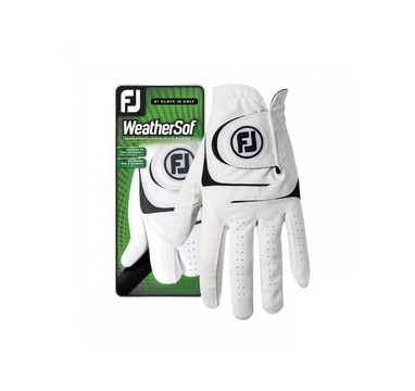 TimeForGolf - FootJoy rukavice WeatherSof 18 bílá LH XL
