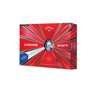 TimeForGolf - Callaway balls Chrome Soft TRUVIS 18 4-plášťový 3ks BÍLO MODRÝ