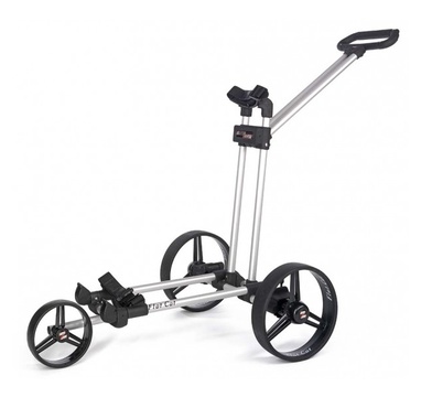 TimeForGolf - Ruční tříkolový golfový vozík FLAT-CAT silver