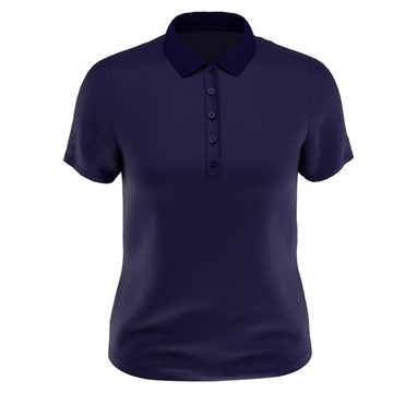 TimeForGolf - Callaway W polo SWING TECH ™ Solid Knit tmavě modrá