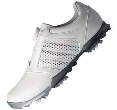 TimeForGolf - Adidas W boty Adipure BOA bílo stříbrné