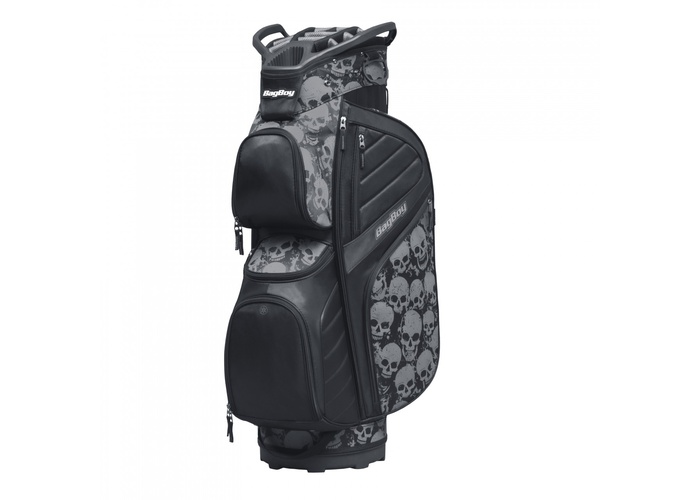 TimeForGolf - BAG BOY Cart Bag CB-15 C BLACK/CHARCOAL/SKULLS