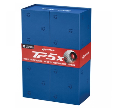 TimeForGolf - TaylorMade balls TP5x 21 5-plášťový, dárkový box 3 dozeny + 1 zdarma (48ks)