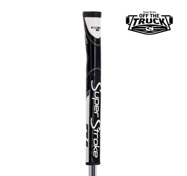 TimeForGolf - SuperStroke grip putter OFF THE TRUCK - ZENERGY PISTOL LOCK 1.0 černá Bílá