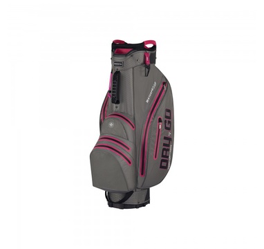 TimeForGolf - Bennington Cart Bag Dry 14+1 GO Waterproof Canon Grey/Pink
