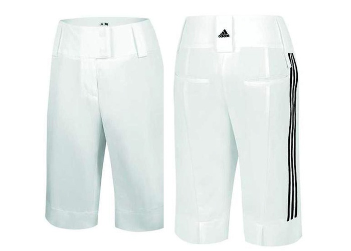 TimeForGolf - Adidas dámské kraťase ClimaLite 3-stripes