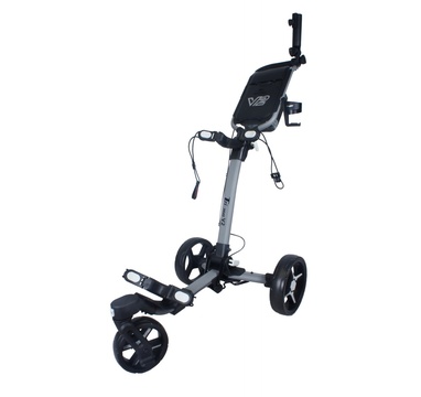 TimeForGolf - AXGLO Tri-360 V2 ruční tříkolový golfový vozík Grey / Grey