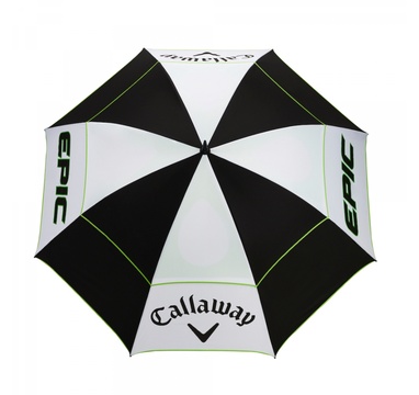 TimeForGolf - Callaway deštník Epic Double 68" černo zeleno bílý