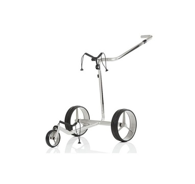 TimeForGolf - JuCad vozík elektrický Carbon Travel 2.0 stříbrno černý