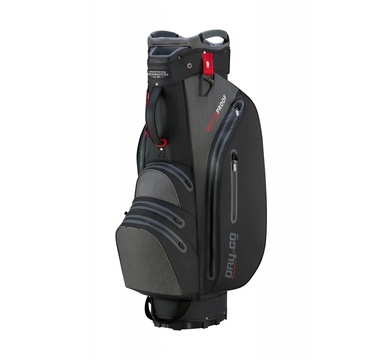 TimeForGolf - Bennington Cart bag GRID ORGA - Waterproof, Black / Canon Grey