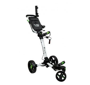 TimeForGolf - AXGLO Tri-360 V2 ruční tříkolový golfový vozík White / Green