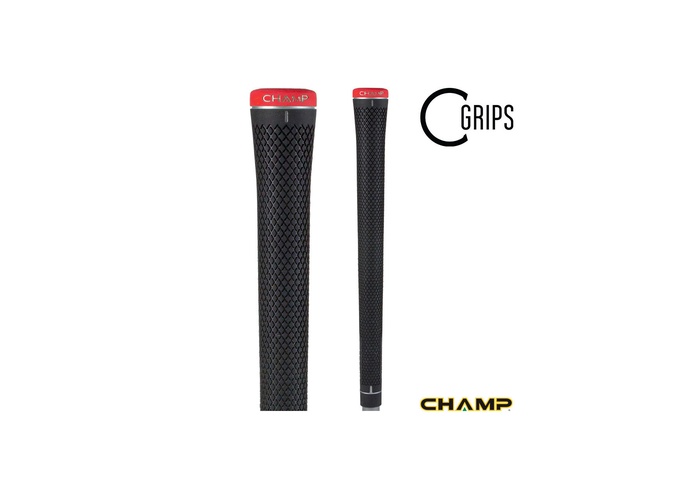 Champ C2 Mid Size Grip Black 60 Round | TimeForGolf