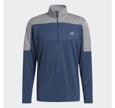 TimeForGolf - Adidas mikina UPF Lightweight - tmavě modrá