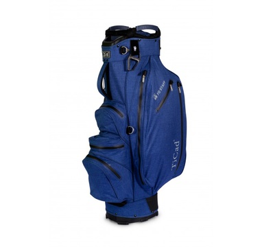 TimeForGolf - TiCad Cart Bag FO Premium Waterproof Denim Blue Tex