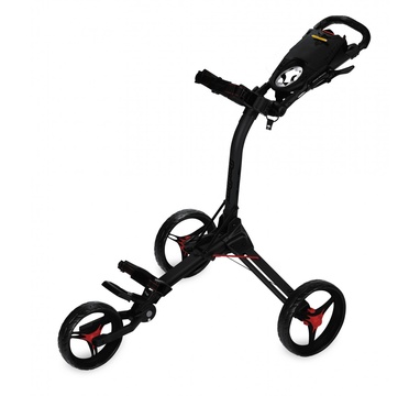 TimeForGolf - Ruční tříkolový golfový vozík Bag Boy COMPACT C 3 Black/Red