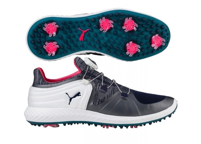TimeForGolf - Puma W boty Ignite Tour Disc tmavě modro bílé Eu40