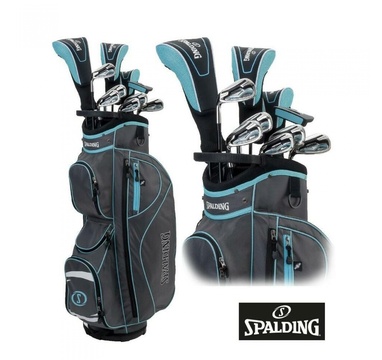 TimeForGolf - Spalding W set komplet SX 35 10 holí + cart bag graphite ladies RH