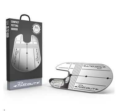 TimeForGolf - PuttOUT Compact Putting Mirror with carry bag