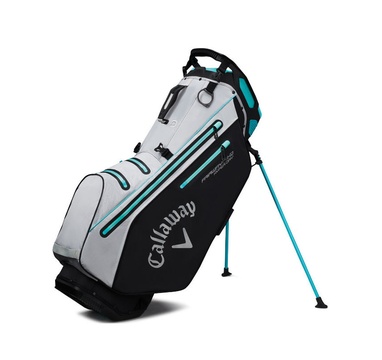 TimeForGolf - Callaway bag stand Fairway 14 HD 22 stříbrno černo zelená