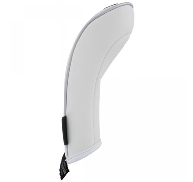TimeForGolf - PRO-TEKT headcover Hybrid Leatherette White/Silver bílo stříbrný