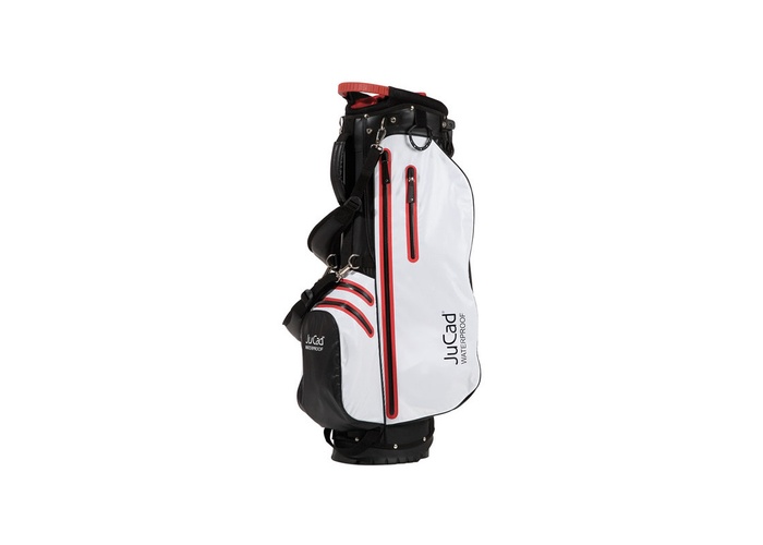 TimeForGolf - JuCad bag stand 2 in 1 Waterproof černo bílo červený