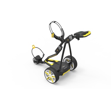 TimeForGolf - PowaKaddy vozík Touch černo žlutý Li bat. 18 jamek