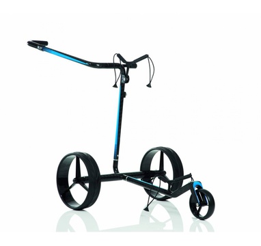 TimeForGolf - JuCad vozík elektrický Carbon Travel 2.0 black-blue (černo-modrý)