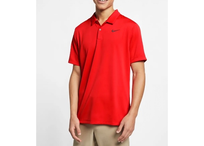 nike dry essential solid polo