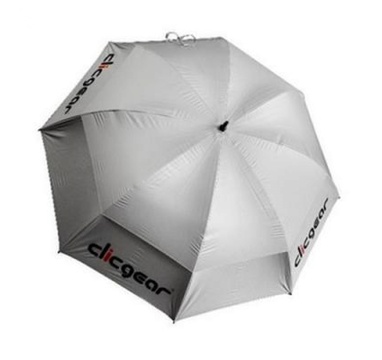 TimeForGolf - Clicgear deštník Double Conopy stříbrný